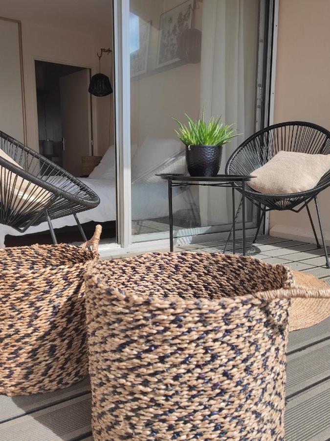 Le 3 Appartement Vue Mer Avec Jardin 100M De La Plage Et De La Thalasso 콩카르노 외부 사진